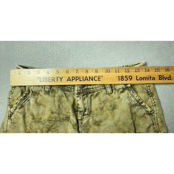 Free People Shorts Women's 0 Jeans Distressed Cut Off Acid Wash Grunge Waist 28 - Picture 6 of 11